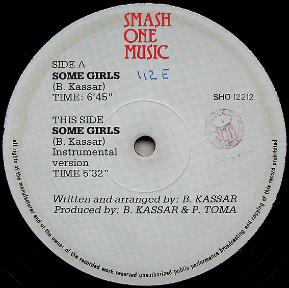 Michael Heart - Some Girls | Smash One Music (SHO 12212) - 4 Michael Heart - Some Girls | Smash One Music (SHO 12212) - 4