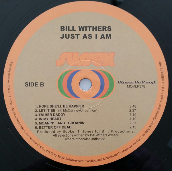 Bill Withers - Just As I Am | Music On Vinyl (MOVLP378) - 4 Bill Withers - Just As I Am | Music On Vinyl (MOVLP378) - 4