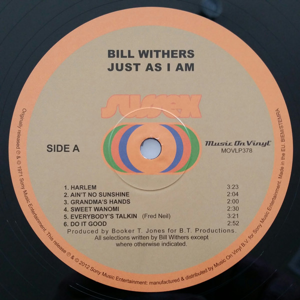 Bill Withers - Just As I Am | Music On Vinyl (MOVLP378) - 3 Bill Withers - Just As I Am | Music On Vinyl (MOVLP378) - 3