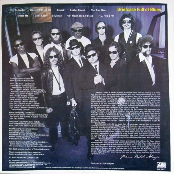 The Blues Brothers - Briefcase Full Of Blues | Atlantic (KSD 19217) - 2