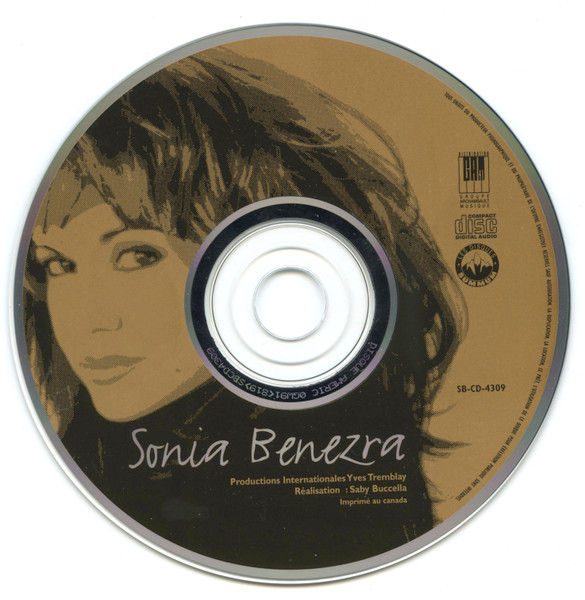 Sonia Benezra - Sonia Benezra | Les Disques Summum (SB CD 4309) - 3 Sonia Benezra - Sonia Benezra | Les Disques Summum (SB CD 4309) - 3