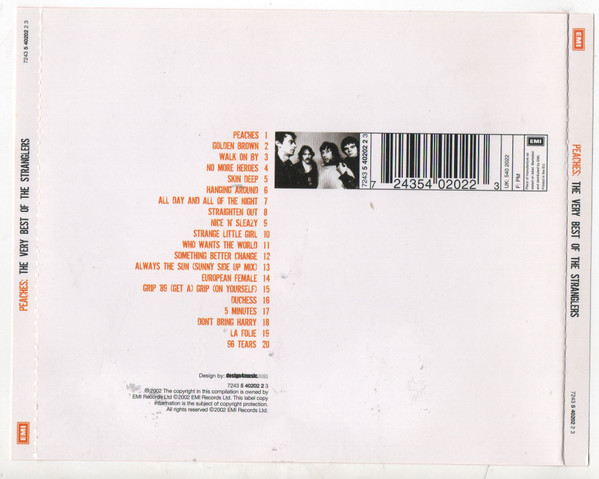 The Stranglers - Peaches (The Very Best Of) | EMI (5 40202 2) - 2
