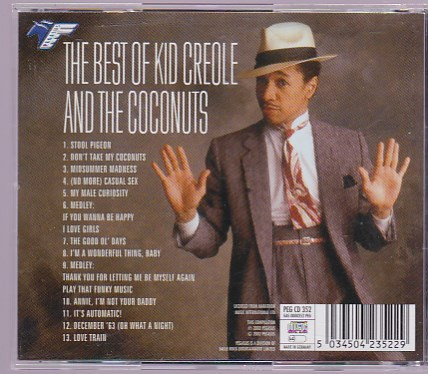 Kid Creole And The Coconuts - The Best Of Kid Creole And The Coconuts | Pegasus (PEG CD 352) - 2
