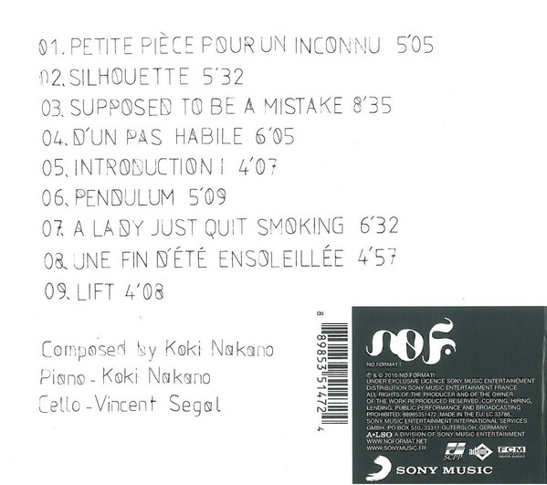 Koki Nakano - Lift | No Format (NØF. 34) - 2
