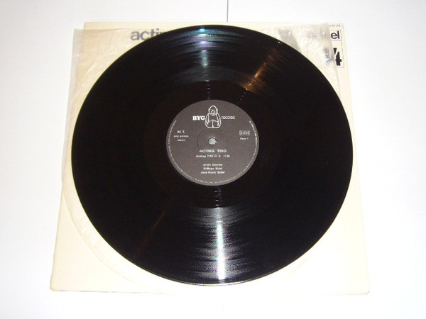 Acting Trio - Acting Trio | BYG Records (529 314) - 4