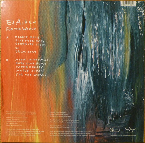 Ed Askew - For The World | Tin Angel Records (TAR037LP) - 2