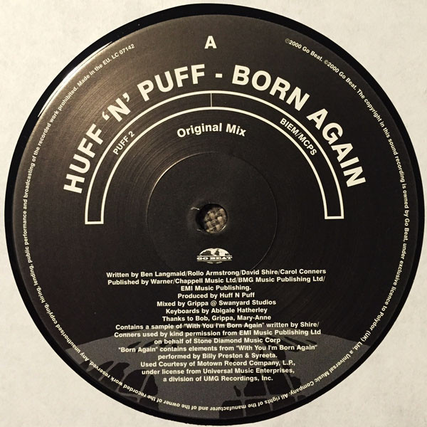 Huff & Puff - Born Again | Go! Beat (PUFF 2) - main Huff & Puff - Born Again | Go! Beat (PUFF 2) - main