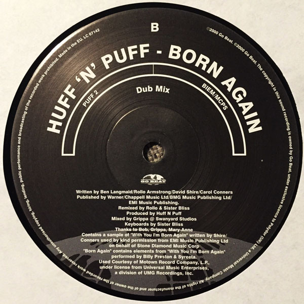 Huff & Puff - Born Again | Go! Beat (PUFF 2) - 2 Huff & Puff - Born Again | Go! Beat (PUFF 2) - 2