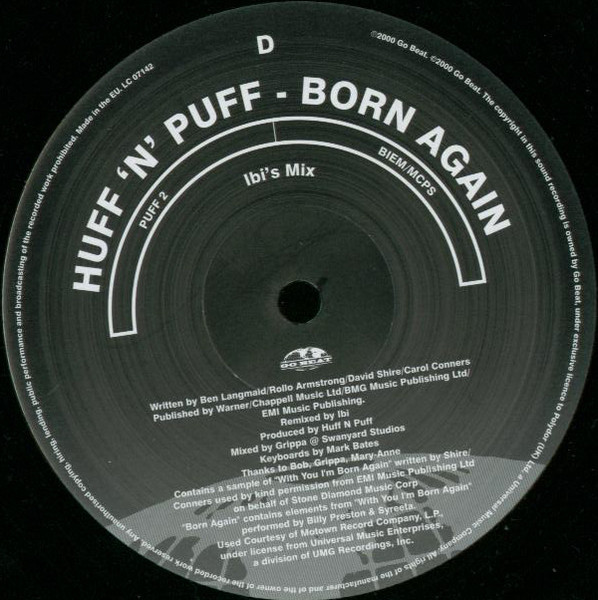 Huff & Puff - Born Again | Go! Beat (PUFF 2) - 4 Huff & Puff - Born Again | Go! Beat (PUFF 2) - 4