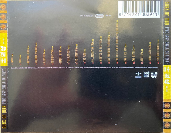 Sunz Of Man - The Last Shall Be First | Red Ant Entertainment (530 0 291) - 2 Sunz Of Man - The Last Shall Be First | Red Ant Entertainment (530 0 291) - 2