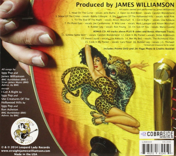 James Williamson - Re-Licked | Leopard Lady Records (LLR003LP) - 2 James Williamson - Re-Licked | Leopard Lady Records (LLR003LP) - 2