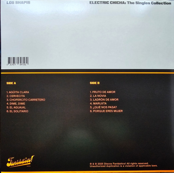 Los Shapis - Electric Chicha: The Singles Collection | Discos Fantástico! (FANT007) - main