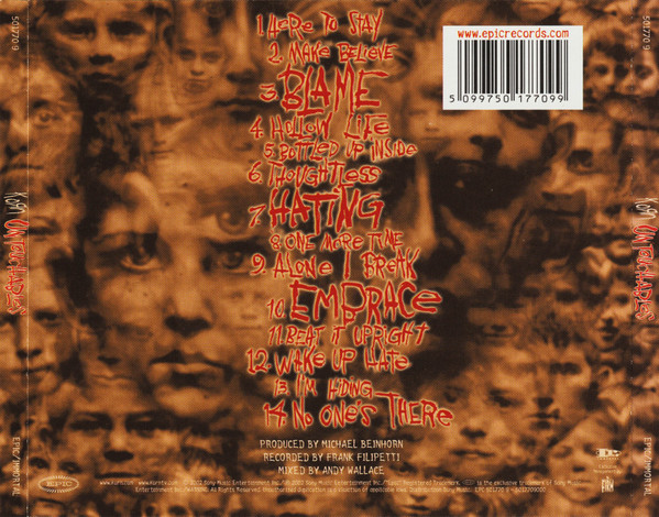 Korn - Untouchables | Epic (501770 9) - 2