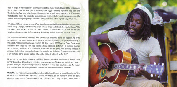 Peter Tosh - Mystic Man | EMI (7243 5 37696 2 8) - 3 Peter Tosh - Mystic Man | EMI (7243 5 37696 2 8) - 3