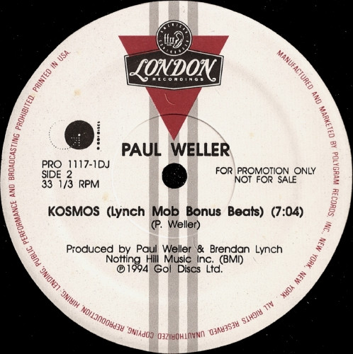 Paul Weller - Kosmos (Bonus Beats) | FFRR (PRO 1117-1DJ) - 2 Paul Weller - Kosmos (Bonus Beats) | FFRR (PRO 1117-1DJ) - 2