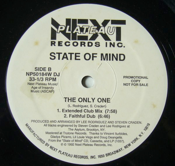State Of Mind - The Only One | Next Plateau Records Inc. (NP50184W DJ) - 3 State Of Mind - The Only One | Next Plateau Records Inc. (NP50184W DJ) - 3