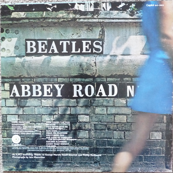 The Beatles - Abbey Road | Capitol Records (SO-383) - 2