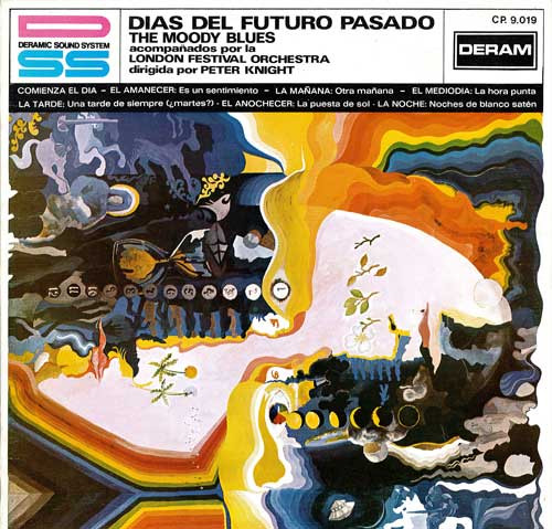 The Moody Blues Acompañados Por La London Festival Orchestra Dirigida Por Peter Knight - Días Del Futuro Pasado | Deram (CP. 9.019) - main