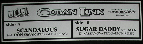 Cuban Link - Scandalous / Sugar Daddy | Men of Business Records (LINK-001) - 2