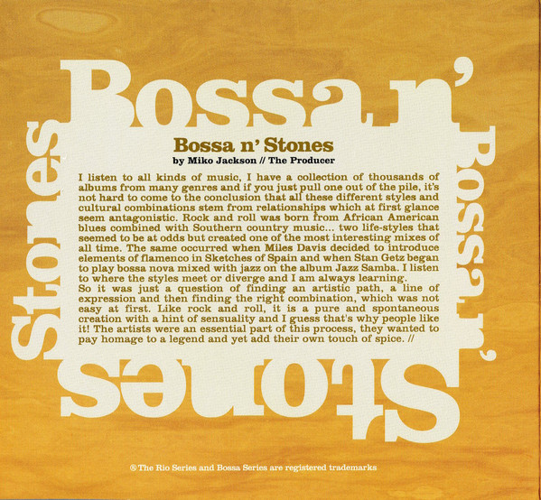 Various - Bossa N' Stones - The Electro-Bossa Songbook Of The Rolling Stones Volume 1 & 2 | PMB Music (MBB 9759) - 3