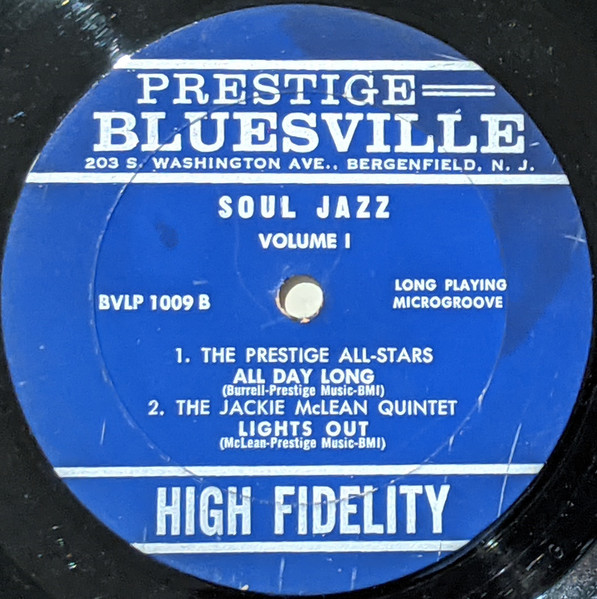 The Prestige All Stars - Soul Jazz Volume One | Status Records (ST 1009) - 4 The Prestige All Stars - Soul Jazz Volume One | Status Records (ST 1009) - 4