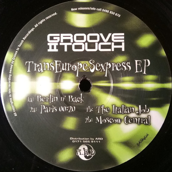 Groove To Touch - Trans Europe Sexpress EP | Groove To Touch Recordings (GT 003) - main Groove To Touch - Trans Europe Sexpress EP | Groove To Touch Recordings (GT 003) - main