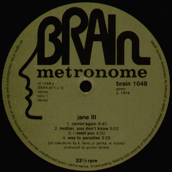 Jane - III | Brain (brain 1048) - 3 Jane - III | Brain (brain 1048) - 3