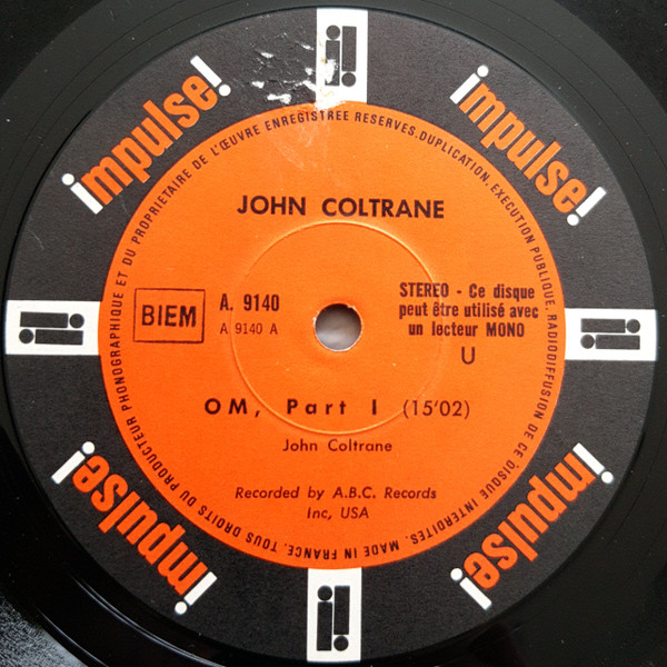 John Coltrane - Om | Impulse! (A-9140) - 4