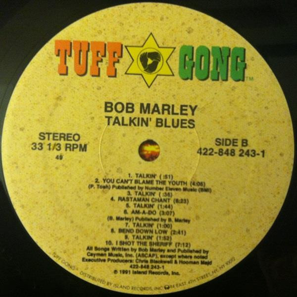 Bob Marley & The Wailers - Talkin' Blues | Tuff Gong (422-848 243-1) - 4 Bob Marley & The Wailers - Talkin' Blues | Tuff Gong (422-848 243-1) - 4