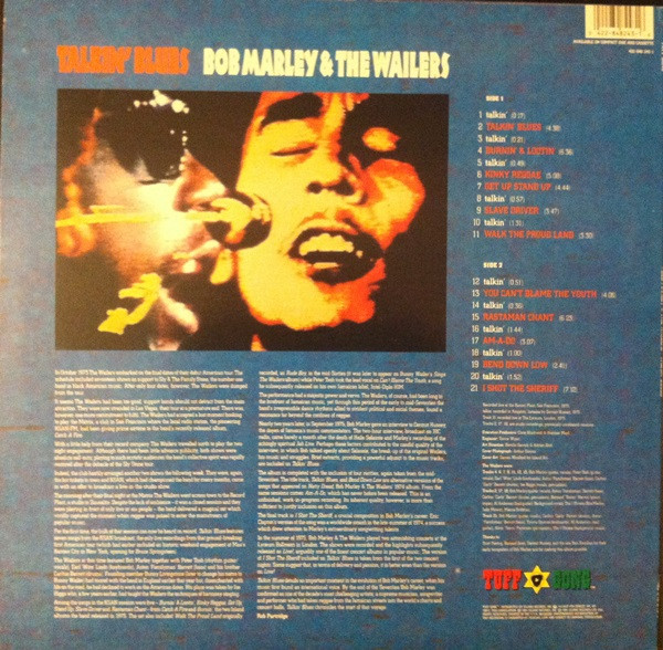 Bob Marley & The Wailers - Talkin' Blues | Tuff Gong (422-848 243-1) - 2 Bob Marley & The Wailers - Talkin' Blues | Tuff Gong (422-848 243-1) - 2