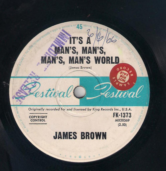 James Brown & The Famous Flames - It's A Man's, Man's, Man's, Man's World / Is It Yes Or Is It No? | Festival Records (FK 1373) - main James Brown & The Famous Flames - It's A Man's, Man's, Man's, Man's World / Is It Yes Or Is It No? | Festival Records (FK 1373) - main