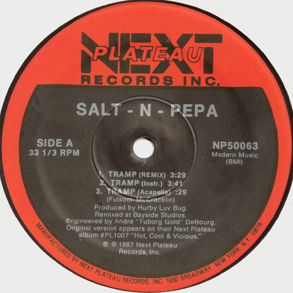 Salt 'N' Pepa - Tramp Remix | Next Plateau Records Inc. (NP50063) - 3