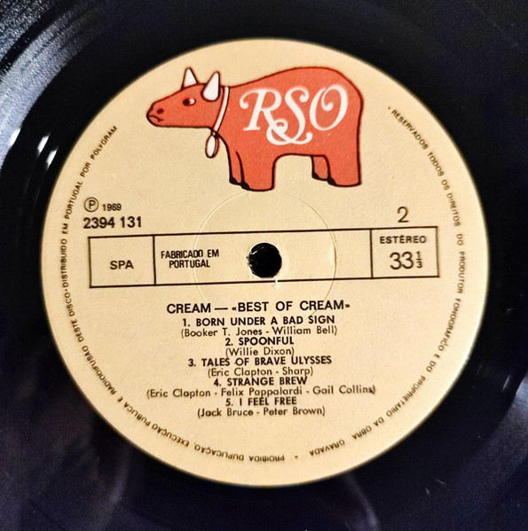 Cream - Best Of Cream | RSO (2394 131) - 4 Cream - Best Of Cream | RSO (2394 131) - 4
