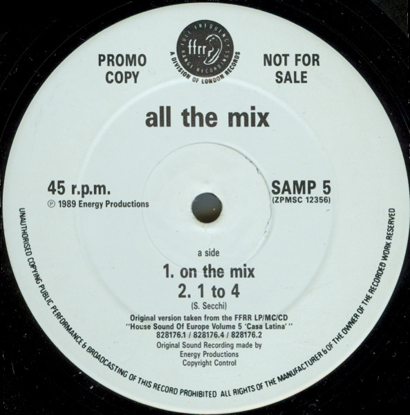 All The Mix / X-Tended - Untitled | FFRR (SAMP 5) - main All The Mix / X-Tended - Untitled | FFRR (SAMP 5) - main