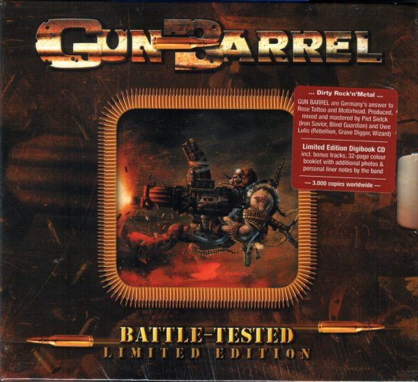 Gun Barrel - Battle-Tested CD | LMP (LMP 0302-50 Ltd. Digibook CD) - main Gun Barrel - Battle-Tested CD | LMP (LMP 0302-50 Ltd. Digibook CD) - main