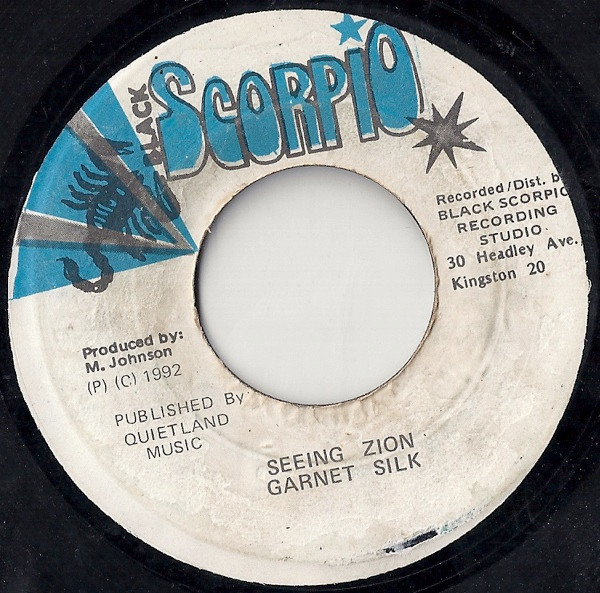 Garnett Silk - Seeing Zion | Black Scorpio (none)