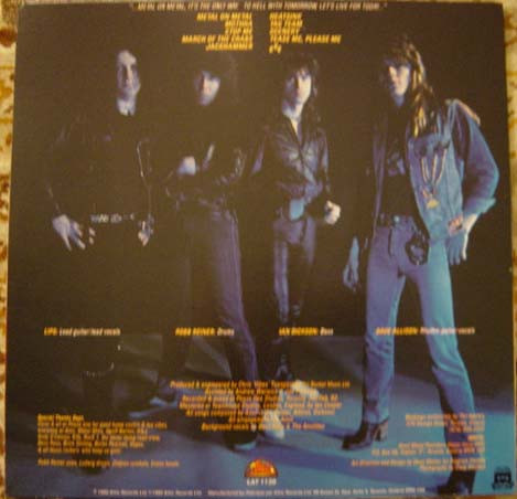 Anvil - Metal On Metal | Attic (LAT 1130) - 2