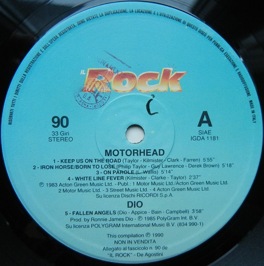Motörhead / Dio / Rainbow - Motörhead / Dio / Rainbow | DeAgostini (IGDA 1181 / IGDA 1182) - 3 Motörhead / Dio / Rainbow - Motörhead / Dio / Rainbow | DeAgostini (IGDA 1181 / IGDA 1182) - 3