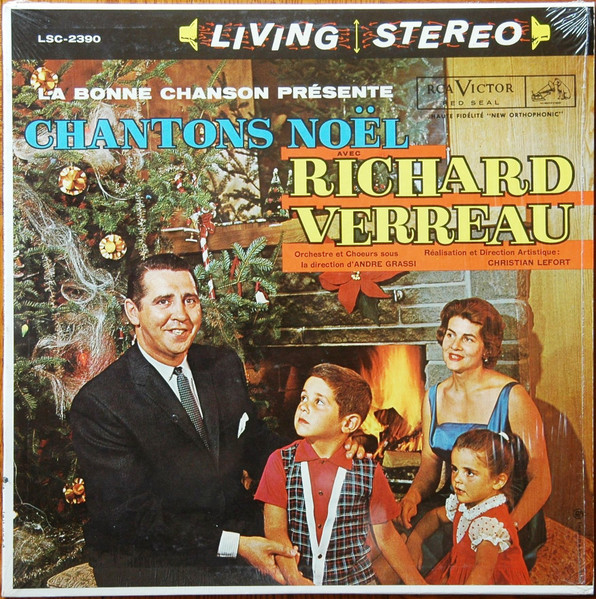 Richard Verreau - Chantons Noël Avec Richard Verreau | RCA Victor (LSC-2390) Richard Verreau - Chantons Noël Avec Richard Verreau | RCA Victor (LSC-2390)