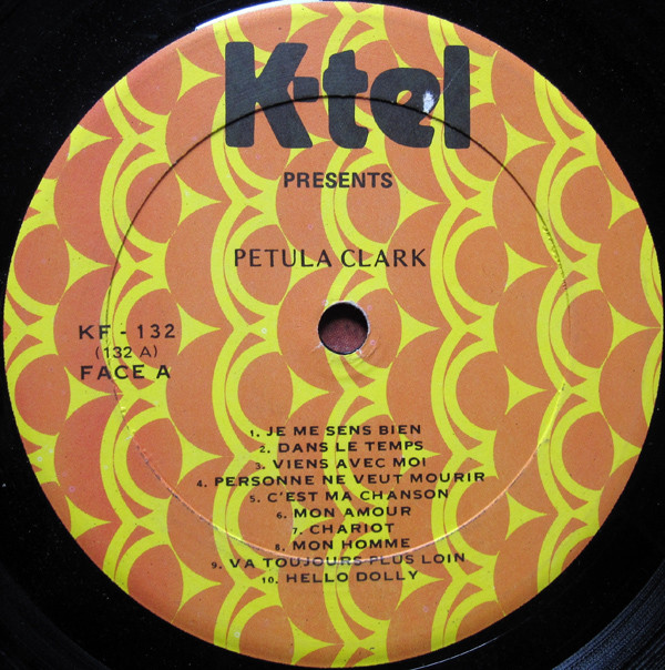 Petula Clark - 20 Plus Grands Succès [Vinyl] | K-Tel (KF-132) - 2