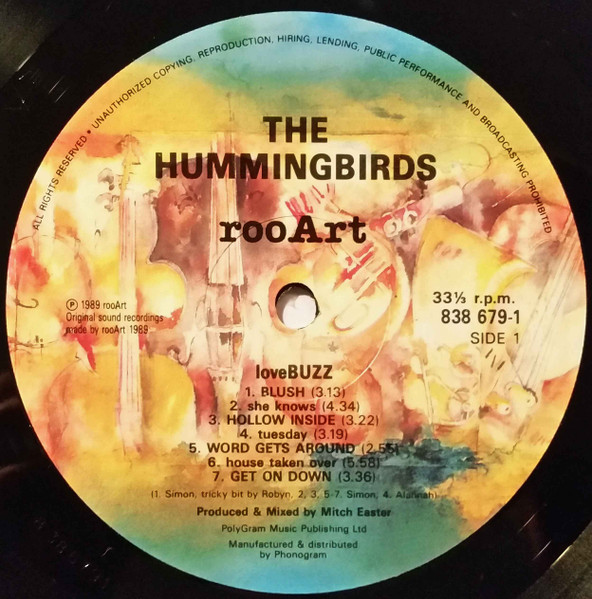 The Hummingbirds - Lovebuzz | rooArt (838679-1) - 3