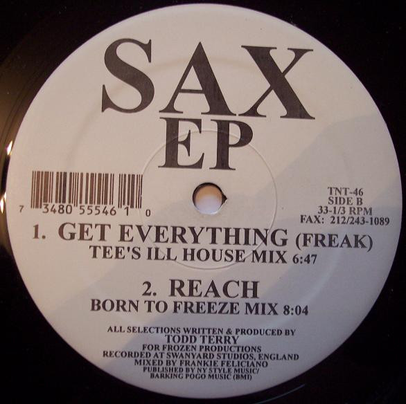 Sax - EP | TNT Records (TNT-46) - 3 Sax - EP | TNT Records (TNT-46) - 3