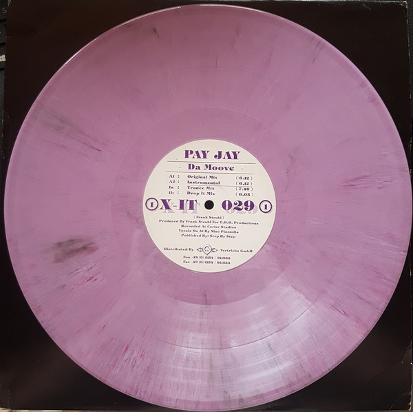 Pay Jay - Da Moove | X-IT Records (X-IT 029) - 3