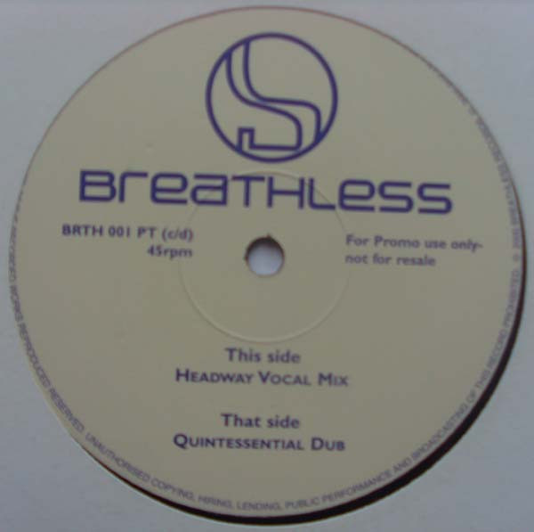 Zee Cowling - Never In A Million Years | Breathless Records (BRTH 001 PT) - 2 Zee Cowling - Never In A Million Years | Breathless Records (BRTH 001 PT) - 2