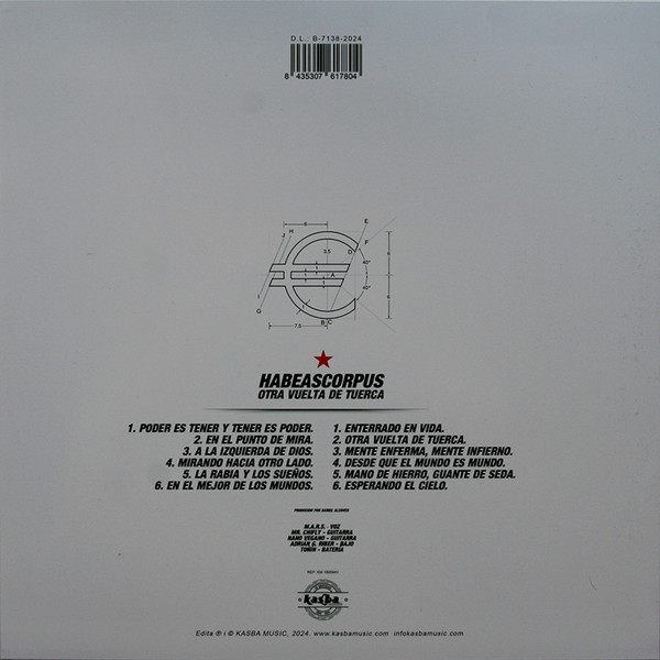 Habeas Corpus - Otra Vuelta De Tuerca | Kasba Music (KM180594V) - 2 Habeas Corpus - Otra Vuelta De Tuerca | Kasba Music (KM180594V) - 2
