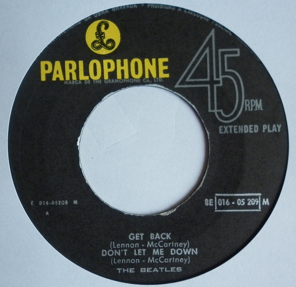 The Beatles - Get Back | Parlophone (8E 016 05209 M) - 4 The Beatles - Get Back | Parlophone (8E 016 05209 M) - 4