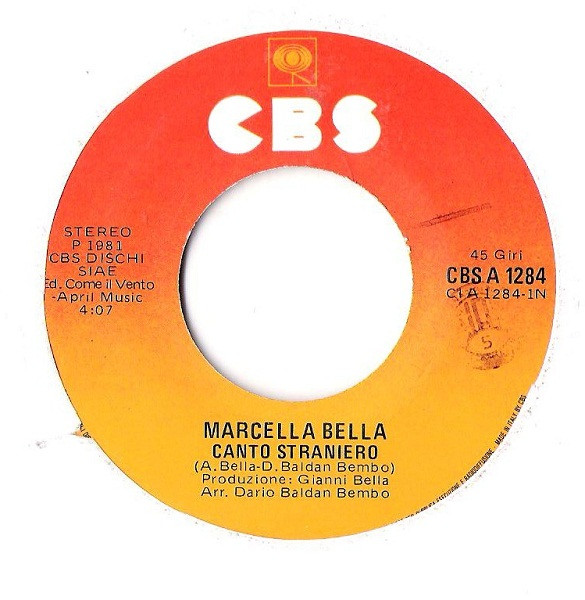 Marcella Bella - Canto Straniero | CBS (CBS A 1284) - 3