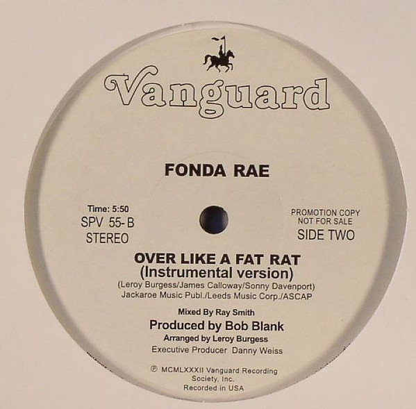 Fonda Rae - Over Like A Fat Rat | Vanguard (SPV 55) - 2