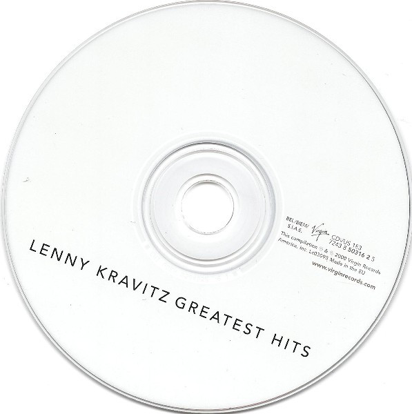 Lenny Kravitz - Greatest Hits | Virgin (CDVUS 183) - 3