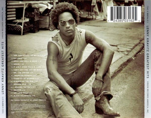 Lenny Kravitz - Greatest Hits | Virgin (CDVUS 183) - 2